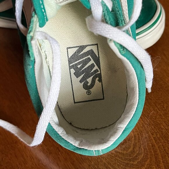 Vans green suede sneakers 5.5 - Picture 6 of 14